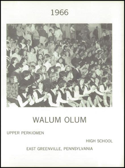 Explore 1966 Upper Perkiomen High School Yearbook, Pennsburg PA - Classmates