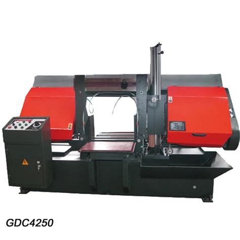 Double Column Semi Automatic Horizontal Metal Band Sawing Machine