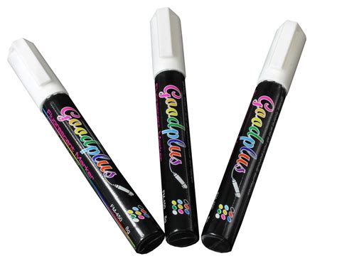 White Wet Erase Markers Set Of 3