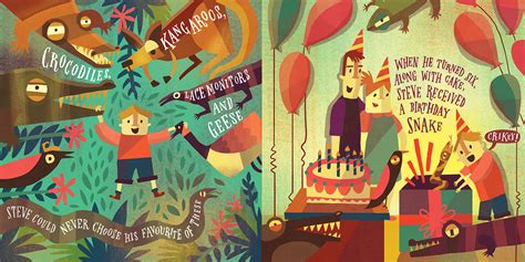 Crikey! The story of Steve Irwin on Behance