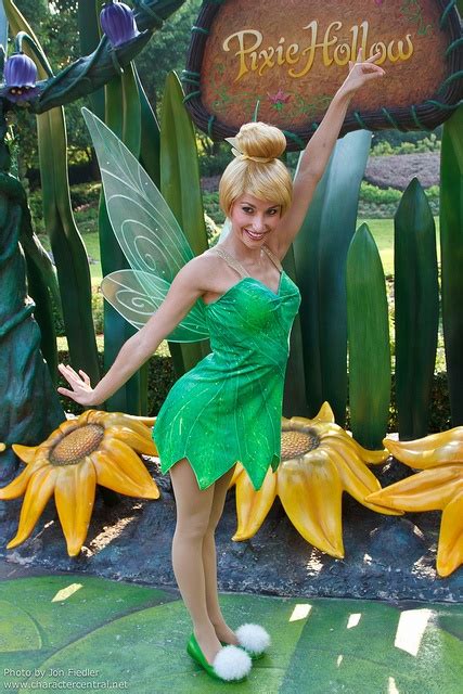 Tinker Bell In Disneyland Disney Face Characters Disney Dream