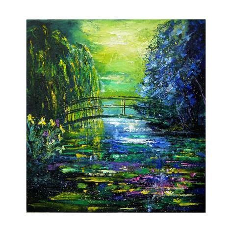 'After Monet in Giverny' Art Print - Pol Ledent | Art.com | Monet paintings, Monet art ...