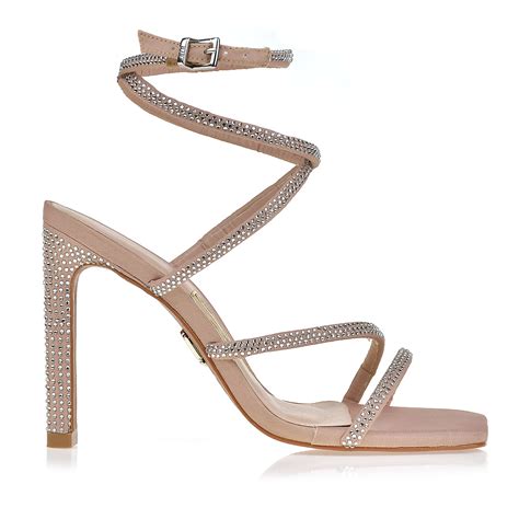 UZA Shoes Sandália Salto Alto Silk Nude Coleção Primavera verão 2023