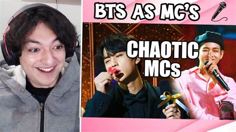 BTS Being Chaotic MCs Reaction YouTube