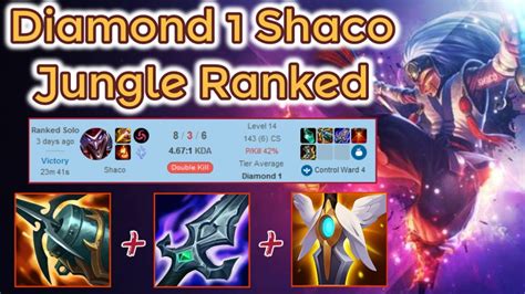 Shaco Jungle Diamond 1 Ranked Shaco To Master League Of Legends Full Gameplay Infernal