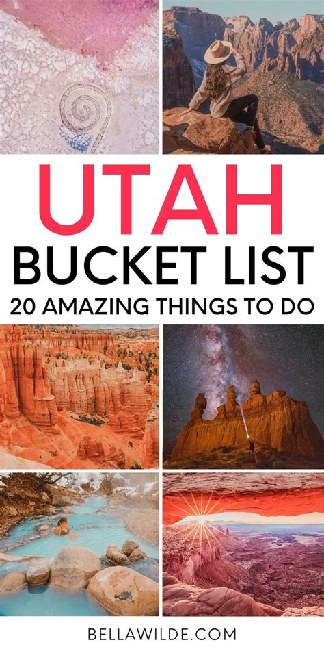 Best Things To Do In Utah Bucket List Voyage