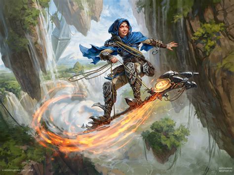 Mtg Art Kaza Roil Chaser From Zendikar Rising Set By Ekaterina Burmak