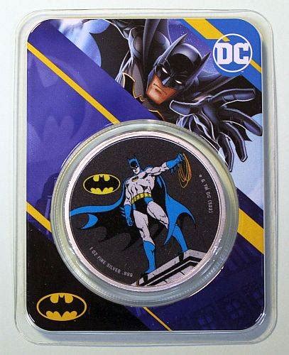 Samoa Dollar Dc Comics Batman Farbig Oz Coincard