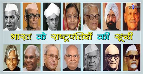 भारत के राष्ट्रपतियों की सूची (1950 से 2022) | List of President of India