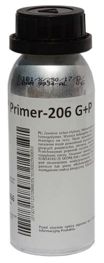 Sika Primer 206 G P podkład do kleju do szyb 250ml 1419 za 179 zł z