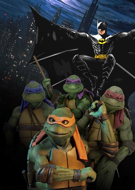 Arriba 58 Imagen Batman Vs Tmnt Concept Art Abzlocalmx