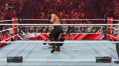 WWE 2K24 TOUGH MATCH BETWEEN TWO PLAYERS Roman Reigns Vs Bron