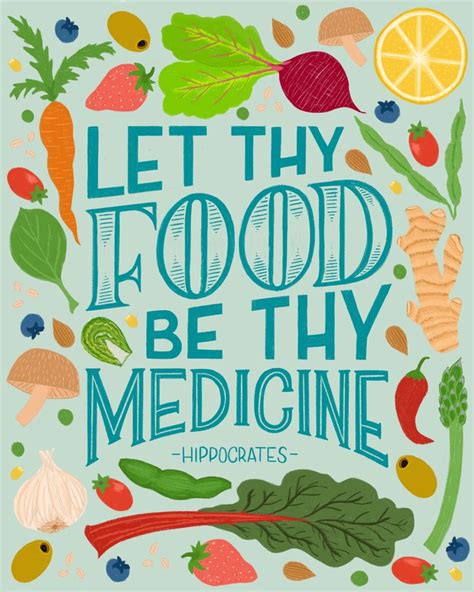 Let Thy Food Be Thy Medicine Hippocrates Quote By Devin Mcsherry