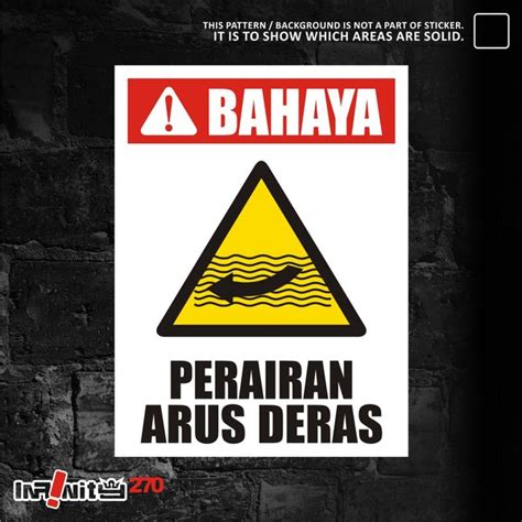 Jual X2 WSKIM 106 Stiker Safety Sign Sticker Rambu Keselamatan Kerja K3