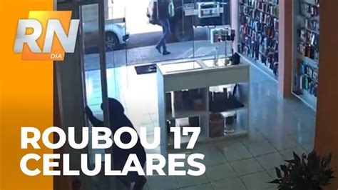 Bandido Rouba 17 Celulares De Loja Em Toledo YouTube