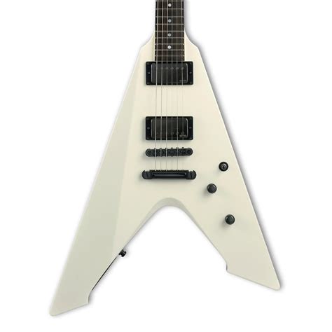Esp James Hetfield Vulture Olympic White Chicago Music Exchange