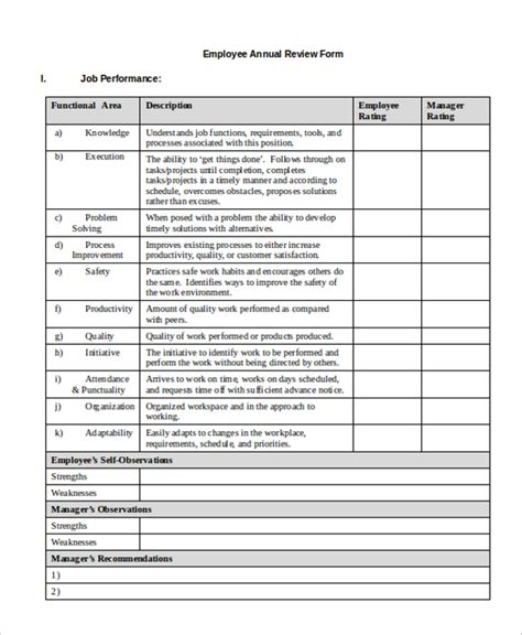 Free 19 Sample Review Forms In Pdf Ms Word Excel