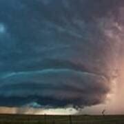 Tornadic Supercell Thunderstorm Photograph By Roger Hill Science Photo