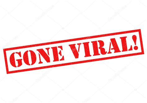 Gone Viral Rubber Stamp — Stock Photo © Chrisdorney 91747168