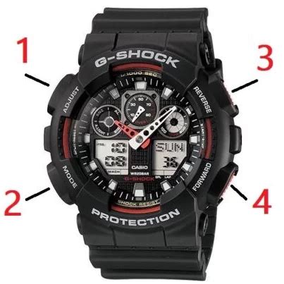 C Mo Cambiar La Hora En Un Reloj G Shock Gu A Paso A Paso Como Reclamar