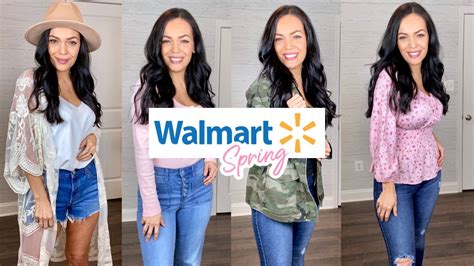 Walmart Spring Try On Walmart Clothing Haul Affordable Clothing