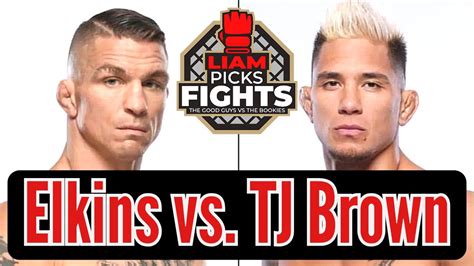 Darren Elkins Vs Tj Brown Ufc Vegas First Look Clips Youtube