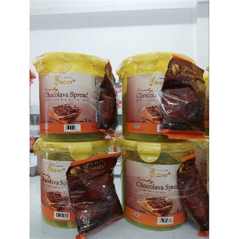 Jual Elmer Crunchy Chocolava Spread Bonus Meses Coklat Shopee Indonesia