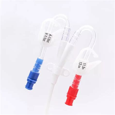 Hemodialysis Catheter Acute Dialysis Kit Single Double Triple Lumen For