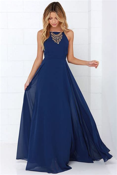 Mythical Kind Of Love Navy Blue Maxi Dress At Lulus Prom Dresses