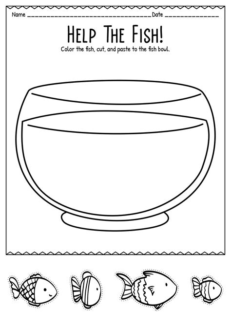 13 Cut And Paste Worksheets For Kindergarten Artofit