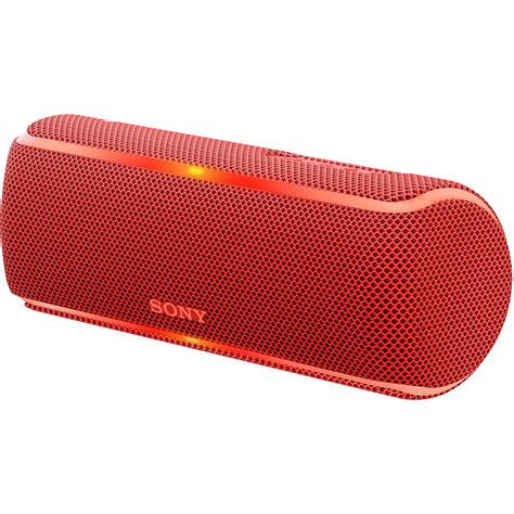 Sony SRS XB21 Portable Wireless Bluetooth Speaker Red