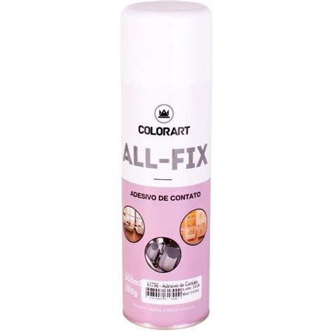 Spray All Fix Adesivo De Contato Colorart Ml C Digo Toral