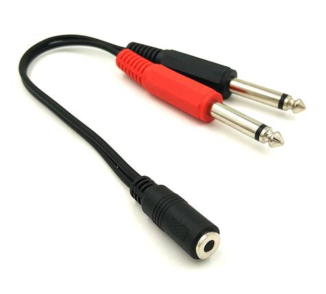 Amazon Poyiccot Mm To Adapter Cable Mono To Mm