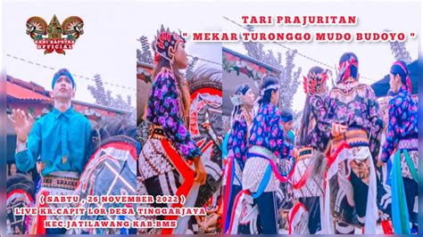 Tari Prajuritan Ebeg Mekar Turonggo Mudo Budoyo Live Karangcapit