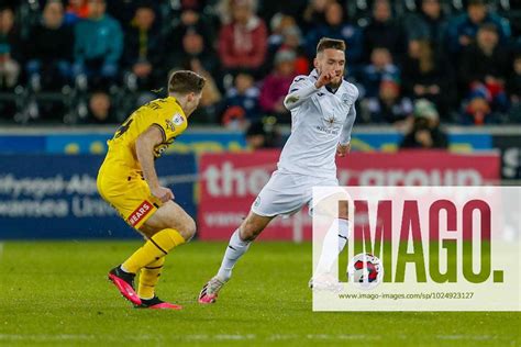 Swansea City V Rotherham United Sky Bet Championship Matt Grimes Of