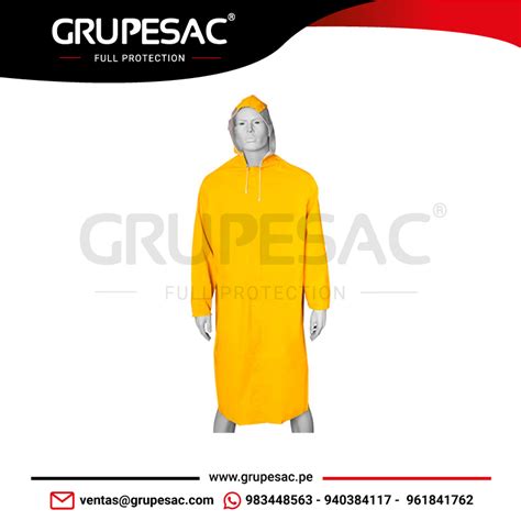 Abrigo Pvc Xp Amarillo Steelpro Grupesac