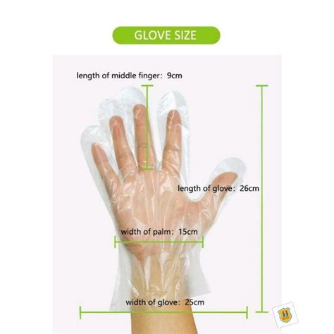 Jual Disposable Plastic Glove Sarung Tangan Plastik Sekali Pakai