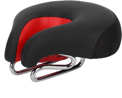 Ergonomic Bicycle Cushion Pad Saddle Elastic Noseless Shape Bike