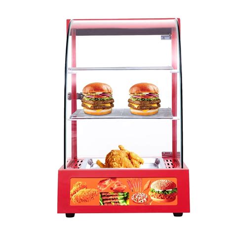 Julam Bakery Warmer Display 110V Stainless Steel Fried Chicken Hot