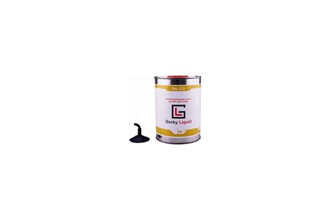 Фотополимерная смола Flex Черная 1 кг Gorky Liquid 52069 - выгодная ...