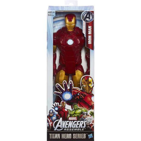 Marvel Avengers Titan Hero Series Iron Man Action Figure Giocattolo Da