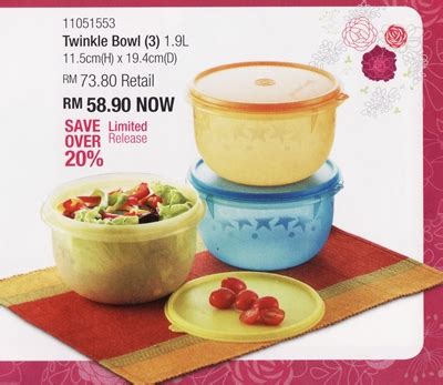 Winshoppe Tupperware Tales N More Twinkle Bowl