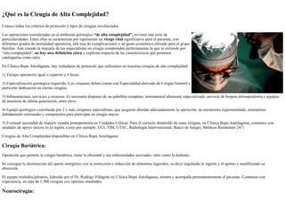 Bupa Cirugia Alta Complejidad Pdf