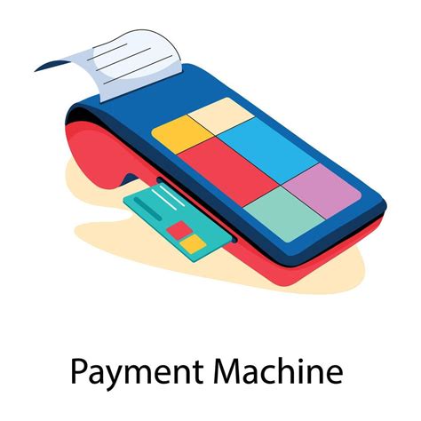 Trendy Payment Machine 40267373 Vector Art At Vecteezy