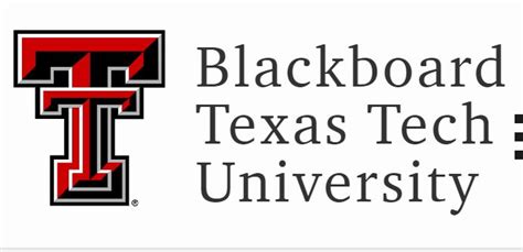 TTU Blackboard Learn ELearning Login Texas Tech University