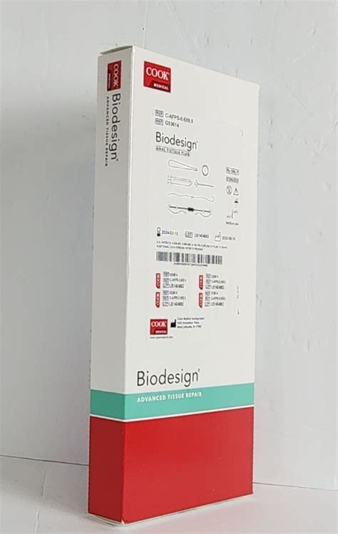 Nuevo COOK MEDICAL G53614 Biodesign Anal Fistula Plug C AFPS 0 6X9 5