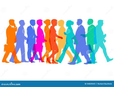 People Movement Logo Set Cartoon Vector 73954625