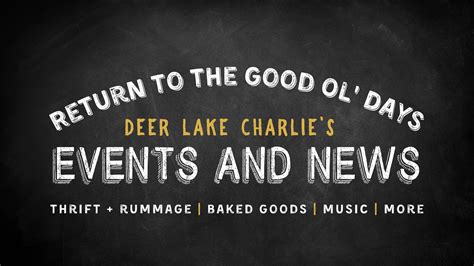 Deer Lake Charlies Home Page