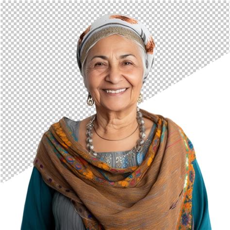 Premium PSD Psd Mature Woman Face