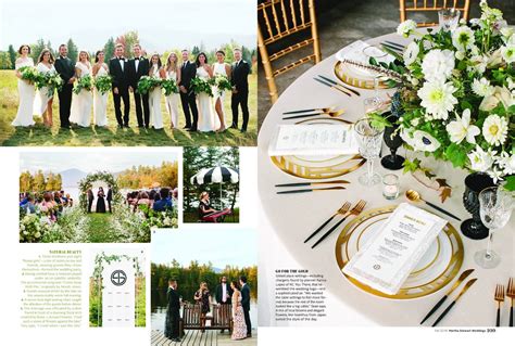 Martha Stewart Weddings Real Wedding Feature: Refined, Rustic Lake ...